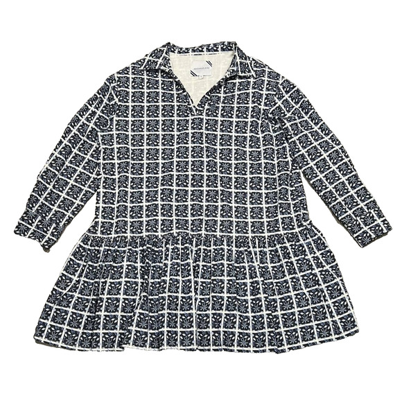 Addison Bay Dresses & Skirts - ADDISON BAY Women's cotton blend collared vacation Dress Navy XL A004481